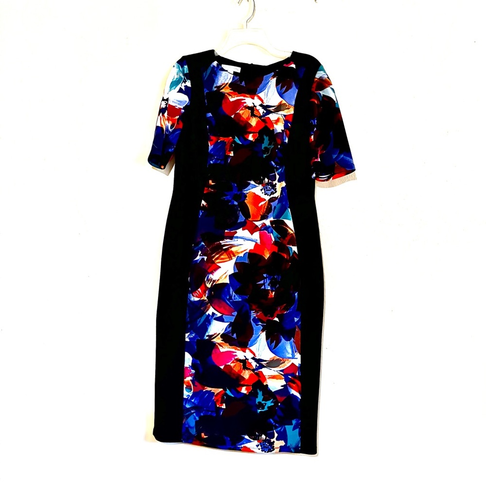Black and burst of happy colors